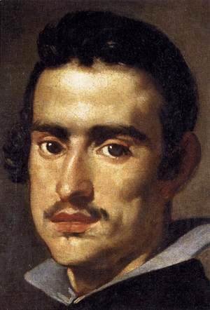 Velazquez - A Young Man (detail) 1623-24