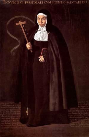 Velazquez - Abbess Jeronima de la Fuente 1620