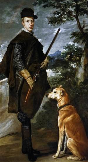 Velazquez - Cardinal Infante Don Fernando as a Hunter 1632-33