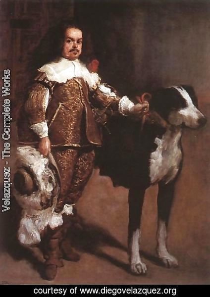 Velazquez - Court Dwarf Don Antonio el Ingles c. 1640-42
