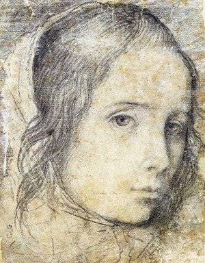 Velazquez - Head of a Girl c. 1618