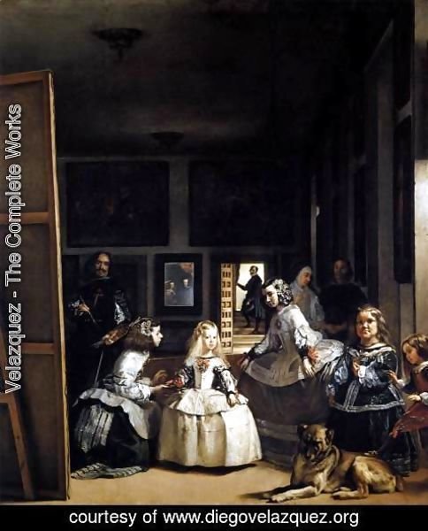 Velazquez - Las Meninas or The Family of Philip IV 1656-57
