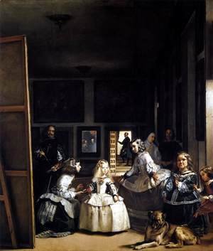 Velazquez - Las Meninas or The Family of Philip IV 1656-57