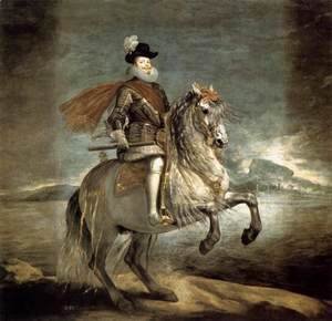 Velazquez - Philip III on Horseback 1634-35