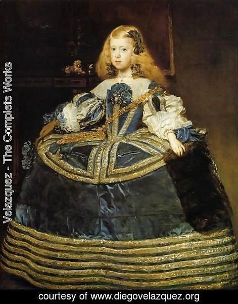Velazquez - Portrait of the Infanta Margarita c. 1660