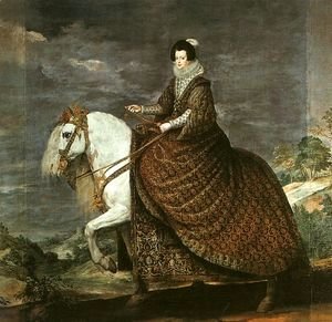 Queen Isabel of Bourbon Equestrian 1634-35