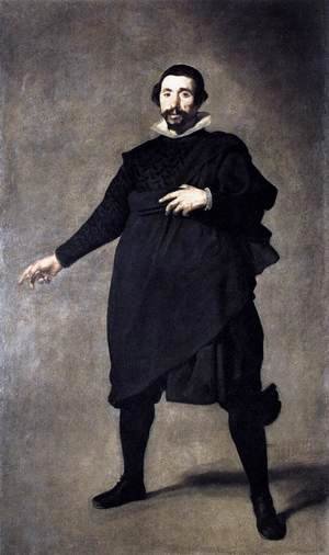 Velazquez - The Buffoon Pablo de Valladolid 1636-37