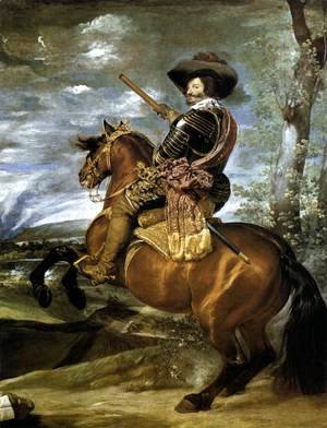 Velazquez - The Count-Duke of Olivares on Horseback 1634