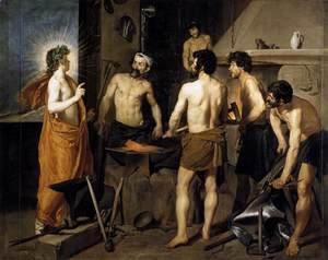 Velazquez - The Forge of Vulcan 1630