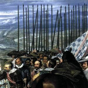 The Surrender of Breda (detail-4) 1634-35