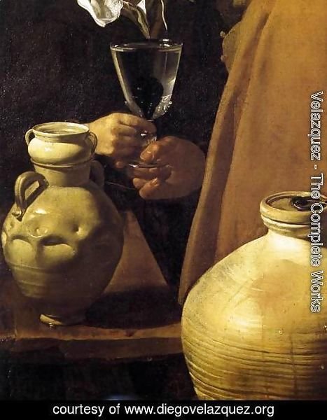 Velazquez - The Waterseller of Seville (detail) 1623