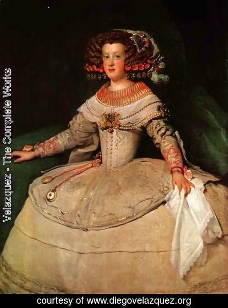 Velazquez - Maria Teresa of Spain (with 'the two watches')