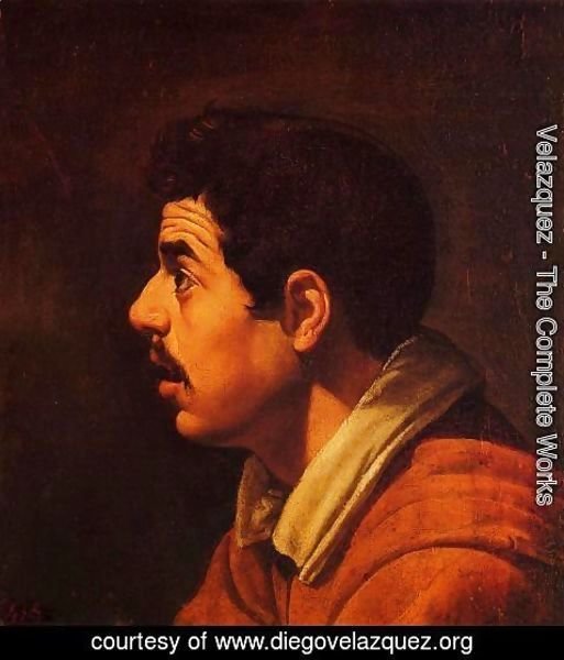Velazquez - Head of a Young Man in Profile