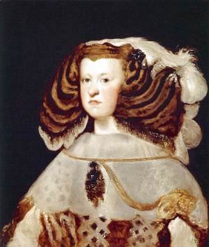 Velazquez - Portrait of Mariana of Austria, Queen of Spain