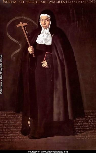 Abbess Jeronima de la Fuente 1620