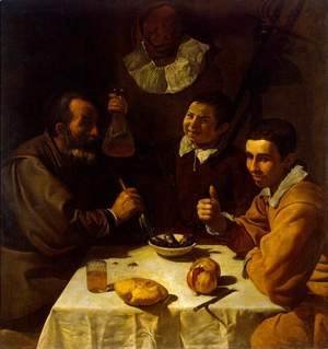 Velazquez - Breakfast c. 1618