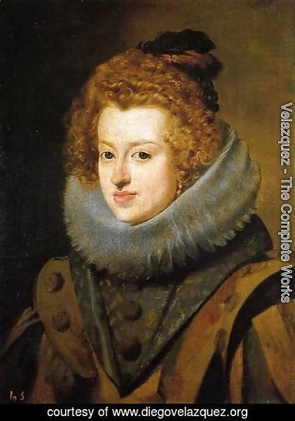 Velazquez - Infanta Dona Maria, Queen of Hungary 1630