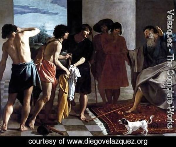 Velazquez - Joseph's Bloody Coat Brought to Jacob 1630