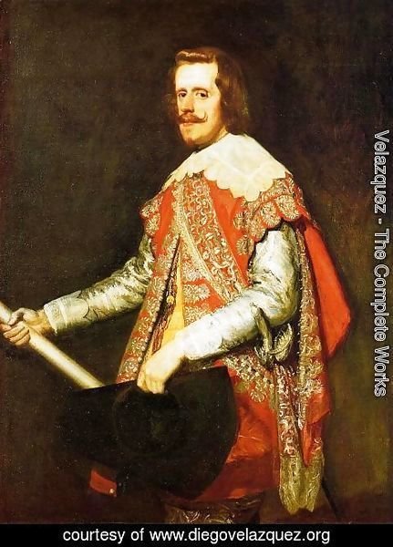 Velazquez - Phillip IV in Army Dress (The portrait of Fraga) 1644