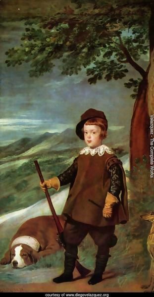 Prince Baltasar Carlos as a Hunter 1635-36