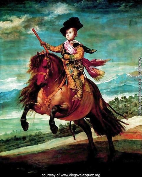 Prince Baltasar Carlos on Horseback 1635-36