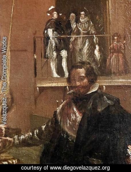 Velazquez - Prince Baltasar Carlos with the Count-Duke of Olivares at the Royal Mews (detail-1) c. 1636