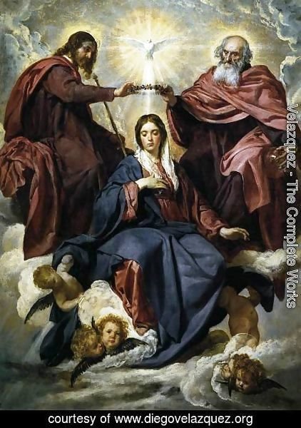 Velazquez - The Coronation of the Virgin 1645