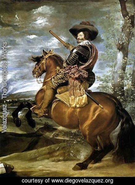 Velazquez - The Count-Duke of Olivares on Horseback 1634