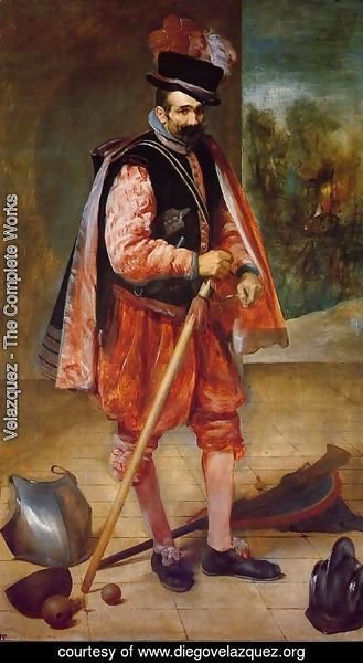 Velazquez - The Jester Known as Don Juan de Austria 1632-35