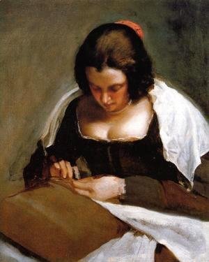 Velazquez - The Needlewoman c. 1640