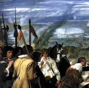 The Surrender of Breda (detail-1) 1634-35