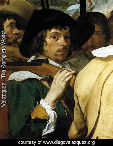 Velazquez - The Surrender of Breda (detail-2) 1634-35