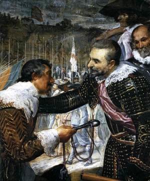 Velazquez - The Surrender of Breda (detail-3) 1634-35