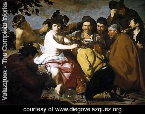 Velazquez - The Triumph of Bacchus (Los Borrachos, The Topers) c. 1629