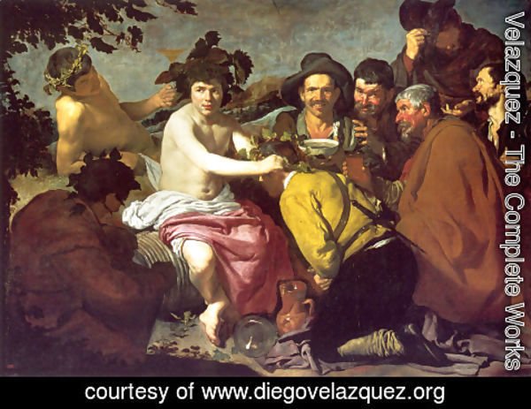 Velazquez - Los Borrachos (The Drunkards) (or The Triumph of Bacchus)