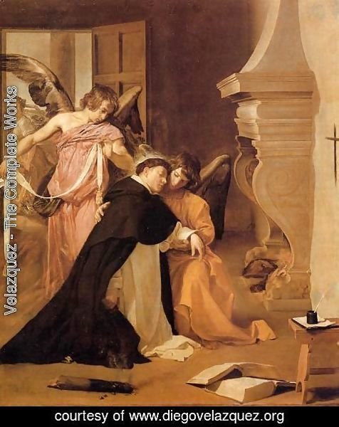 Velazquez - The Temptation of St. Thomas Aquinas