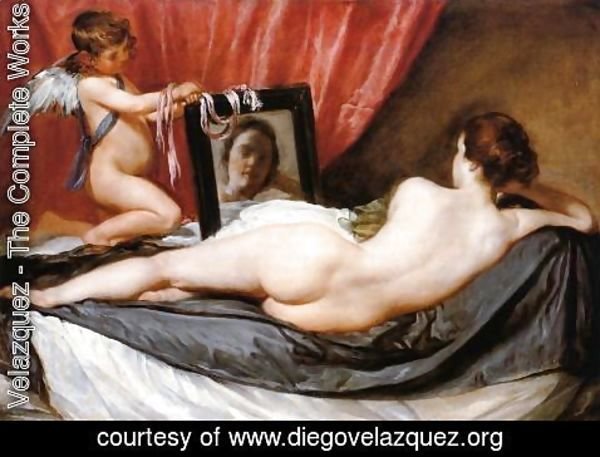 Velazquez - A Venus at Her Mirror