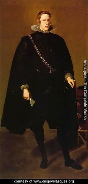 Velazquez - Philip IV, Standing 1