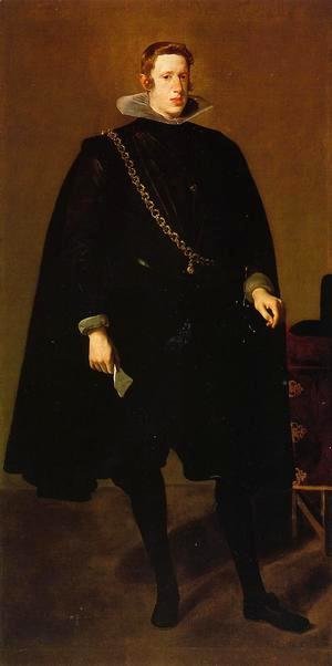 Velazquez - Philip IV, Standing 1
