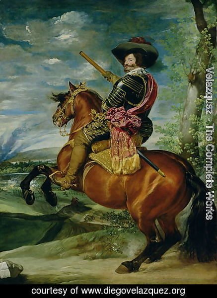 Velazquez - Equestrian Portrait of Don Gaspar de Guzman