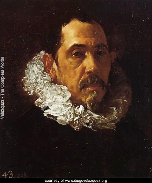 Portrait Of A Man With A Goatee