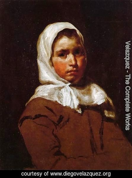 Velazquez - Young Peasant Girl
